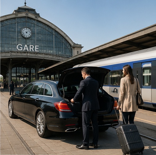 Taxi gare Moutiers
